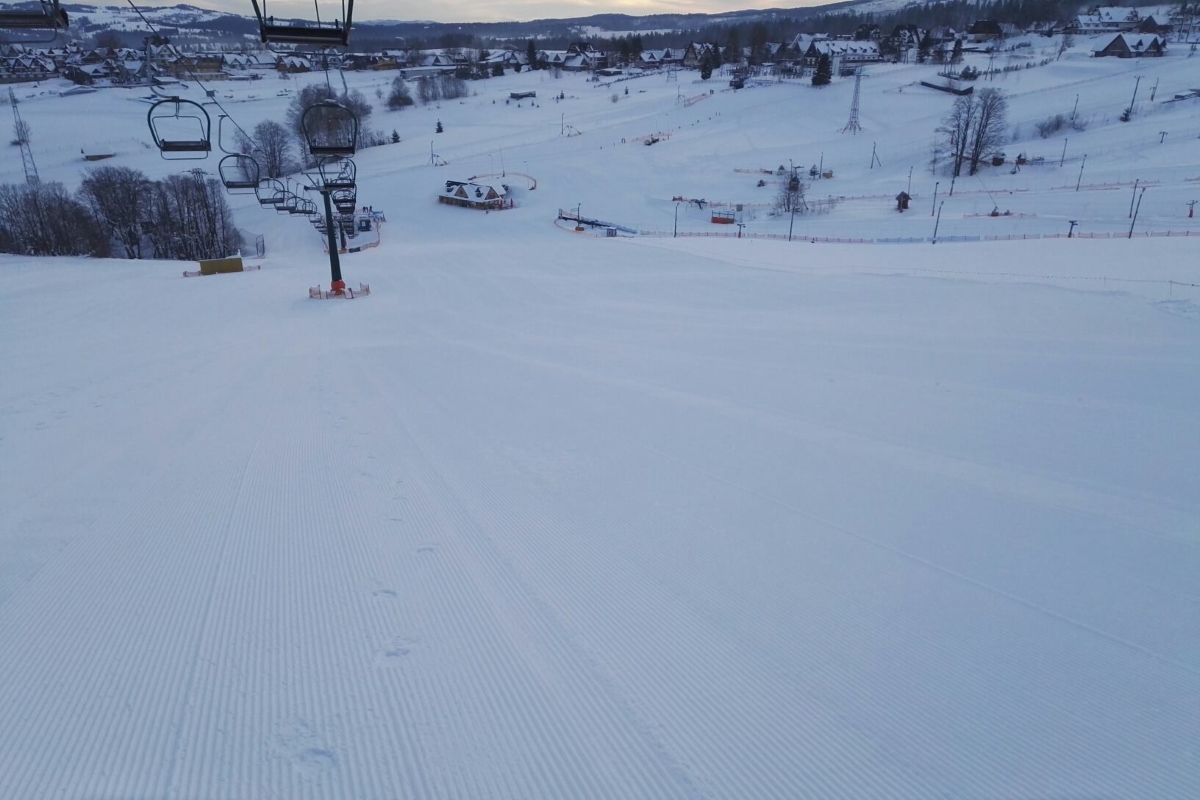 UFO-skisportssted i Polen, beliggende i Tatra-bjergene